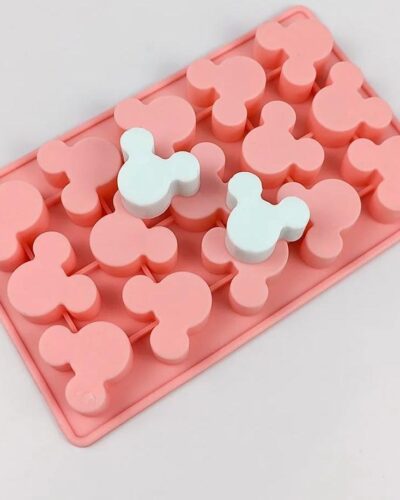 Molde Mickey caras x12 cavidades